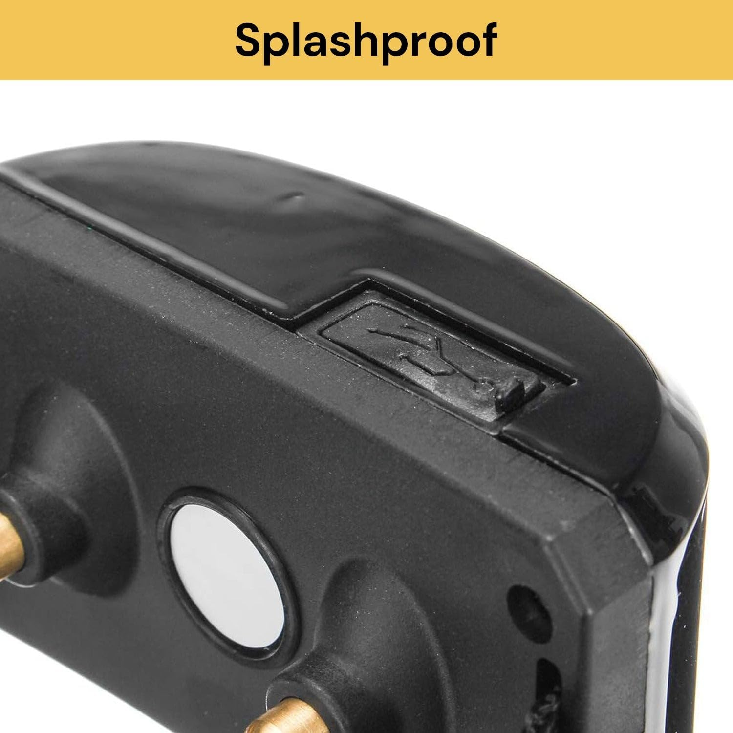 EZONEDEAL Dog Bark Collar, anti Bark Control Collar 7Gears Sensitivity Proof Electric No Shock USB Charge Adjustable Rechargeable for Small Medium Large Pet Dogs Puppy image number 3