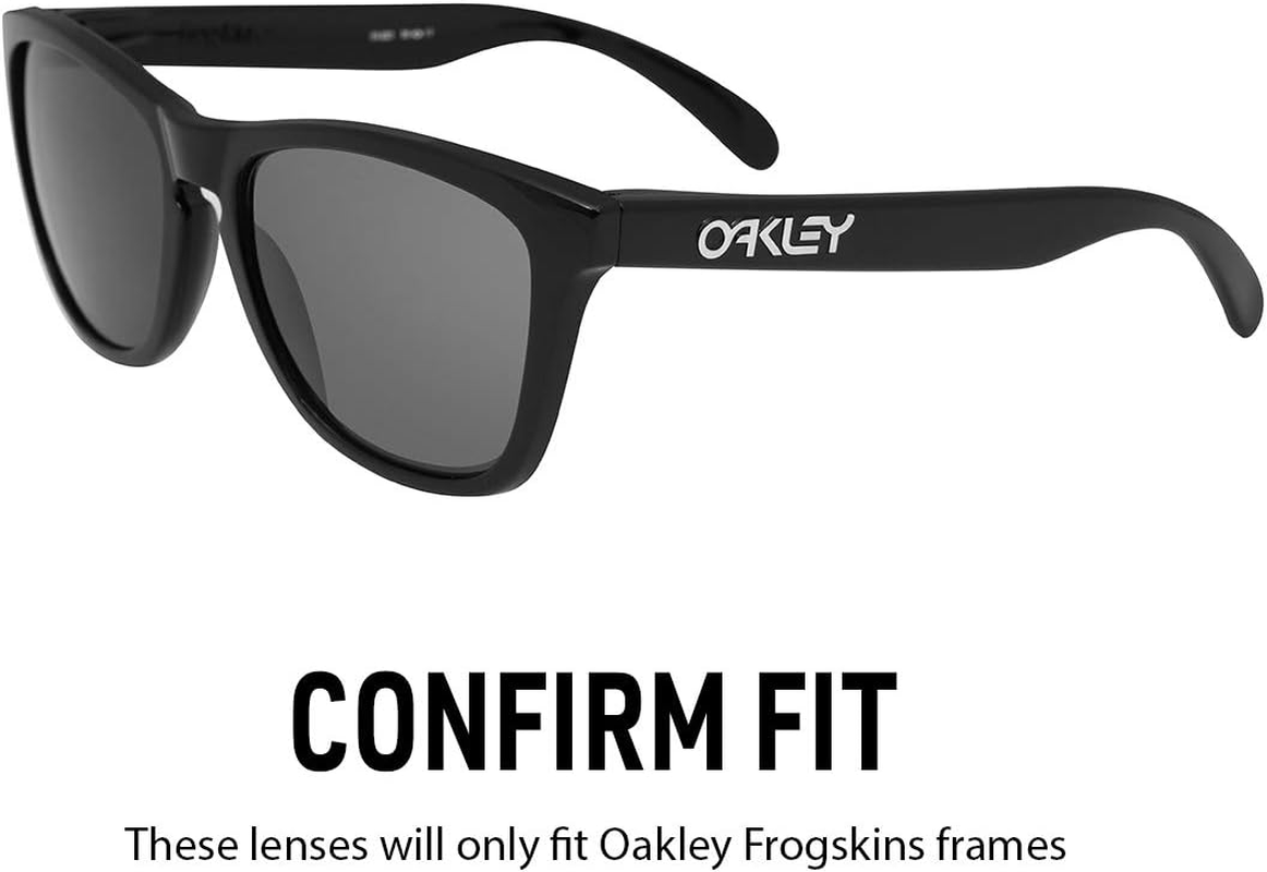 IKON LENSES Polarized Replacement Lenses for Oakley Frogskins Sunglasses image number 3