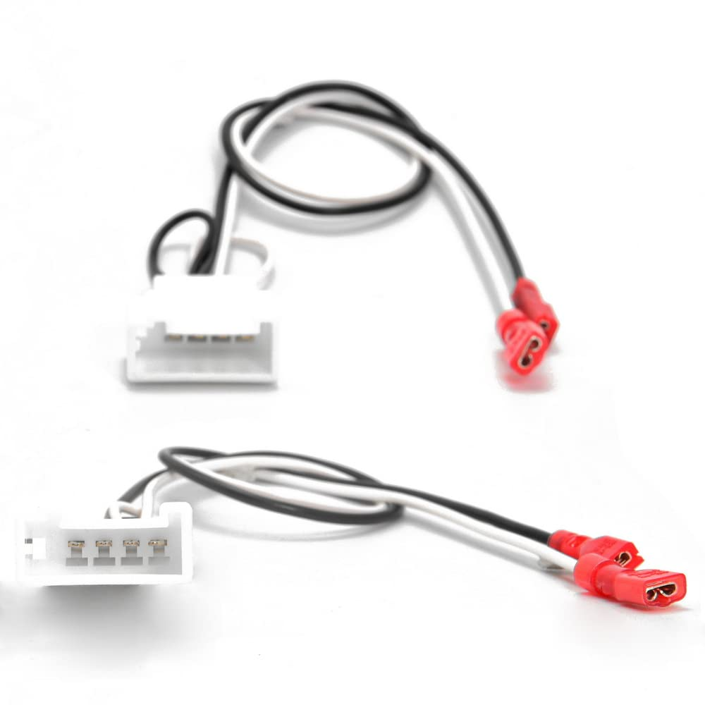 Car Front Door Pro Tweeter Speaker Wiring Harness Cable Compatible with Toyota Subaru image number 2