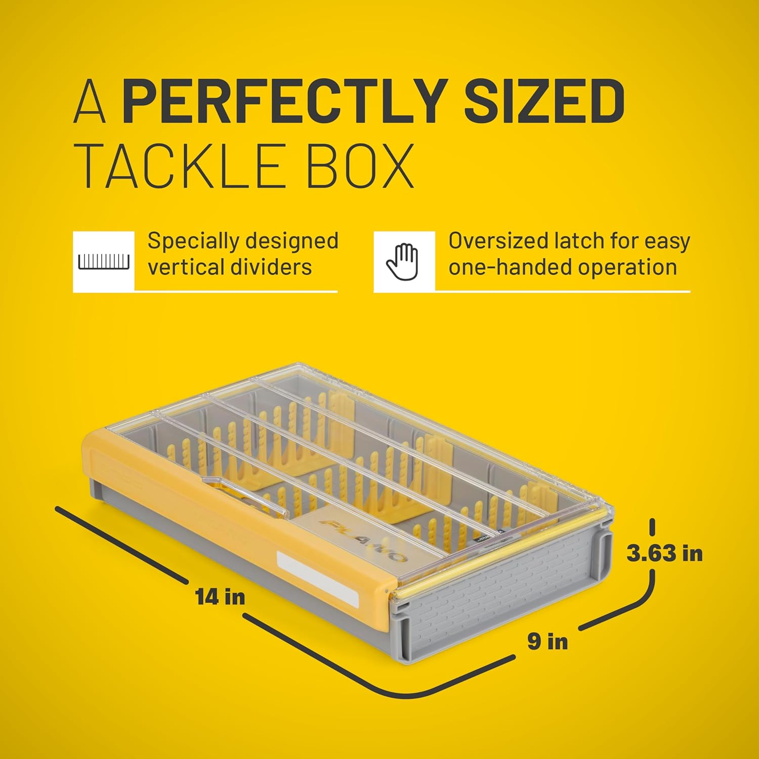 Plano Edge Series Fishing Tackle Storage Boxes | Premium Tackle Organization with Rust Prevention