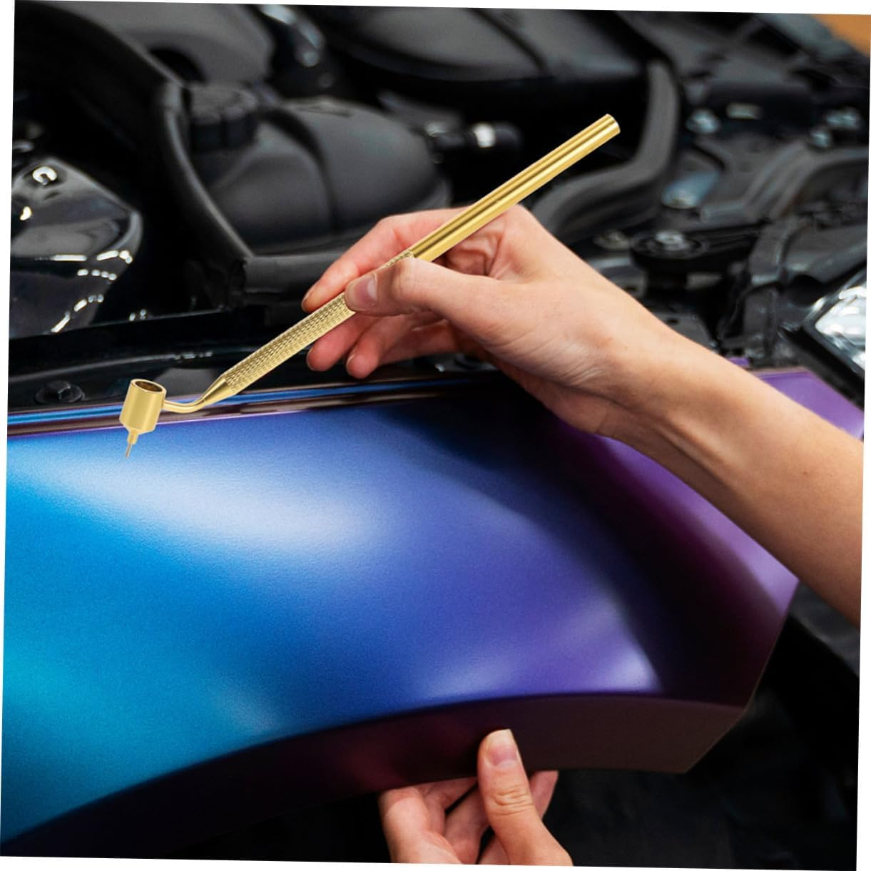 Iplusmile 2Pcs Car Touch-Up Pen Paint Chip Repair Tool Fluid Writer for Precise Scratch Repair in Narrow Areas image number 2