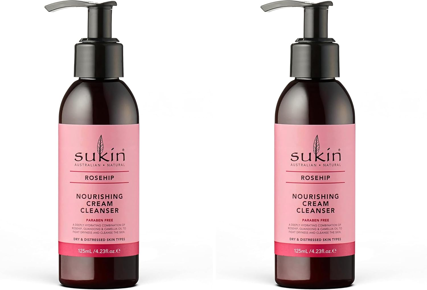 SUKIN ROSEHIP NOURISHING CREAM CLEANSER 125ML image number 2