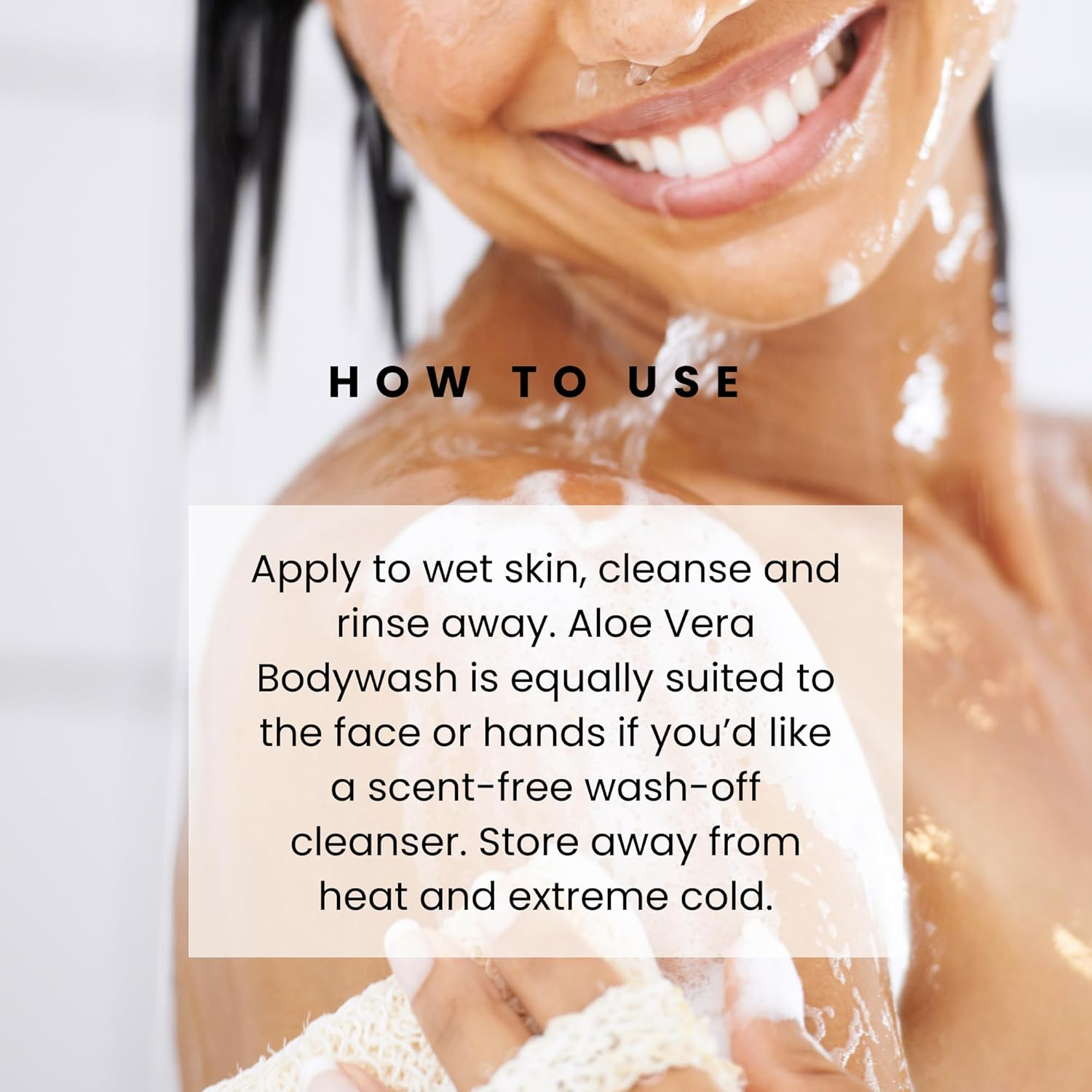 (Aloe Vera, 500Ml) - Organic Body Wash (Aloe Vera, 16.9) image number 4