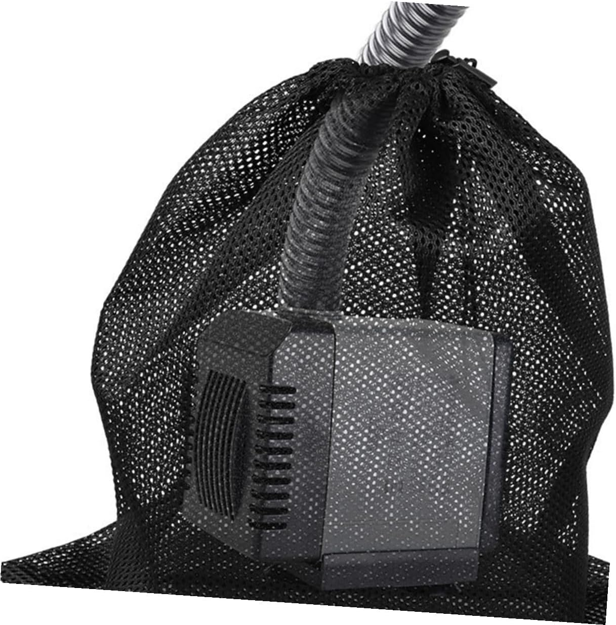 Water Pump Filter Bag Aquarium Mesh Pouch with Drawstring for Fish Tank Filtration Netting Suitable for Ceramic Ring Activated Carbon Volcanic Media Storage image number 6