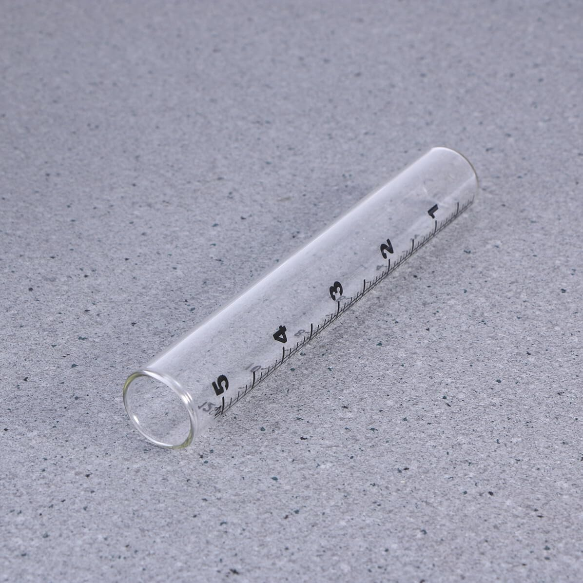 Glass Rain Gauge Test Tube with Flat Bottom and Dual Scale for Precise Outdoor Rainfall Measurement in Garden image number 2