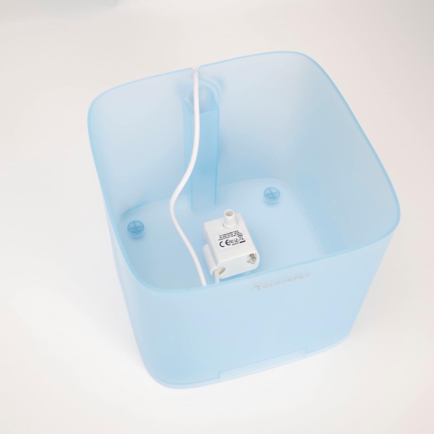 Drinking Fountain for Cat, 2 L, Blue, Triple Filter and Water Pump, CE and Rohs Certificate image number 2