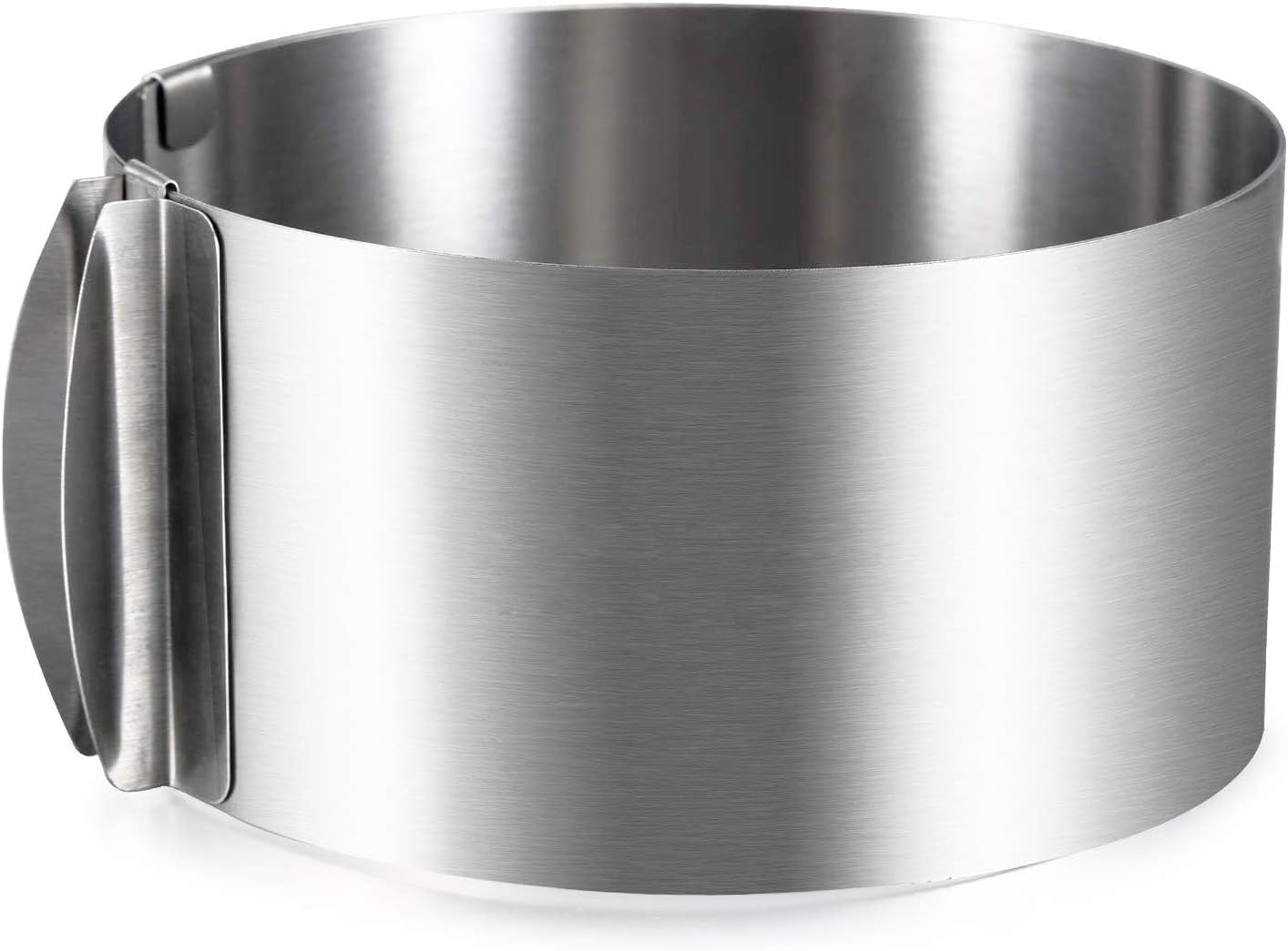 Cake Mold-Cake Ring-Adjustable round Stainless Steel 6 to 12 Inch Cake Mold - Cake Baking Supplies