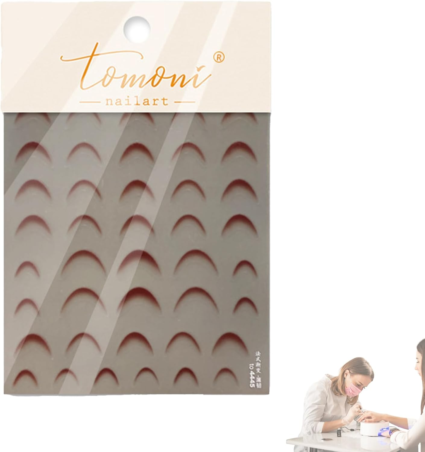 YNPQTDS French Stickers for Nails | Gradient Manicure Accessories - Gel Polish Nail Decals - for Daily Wear Parties Weddings Holidays Date Night Vacation Special Events Home Salon Girls Ladies Wives