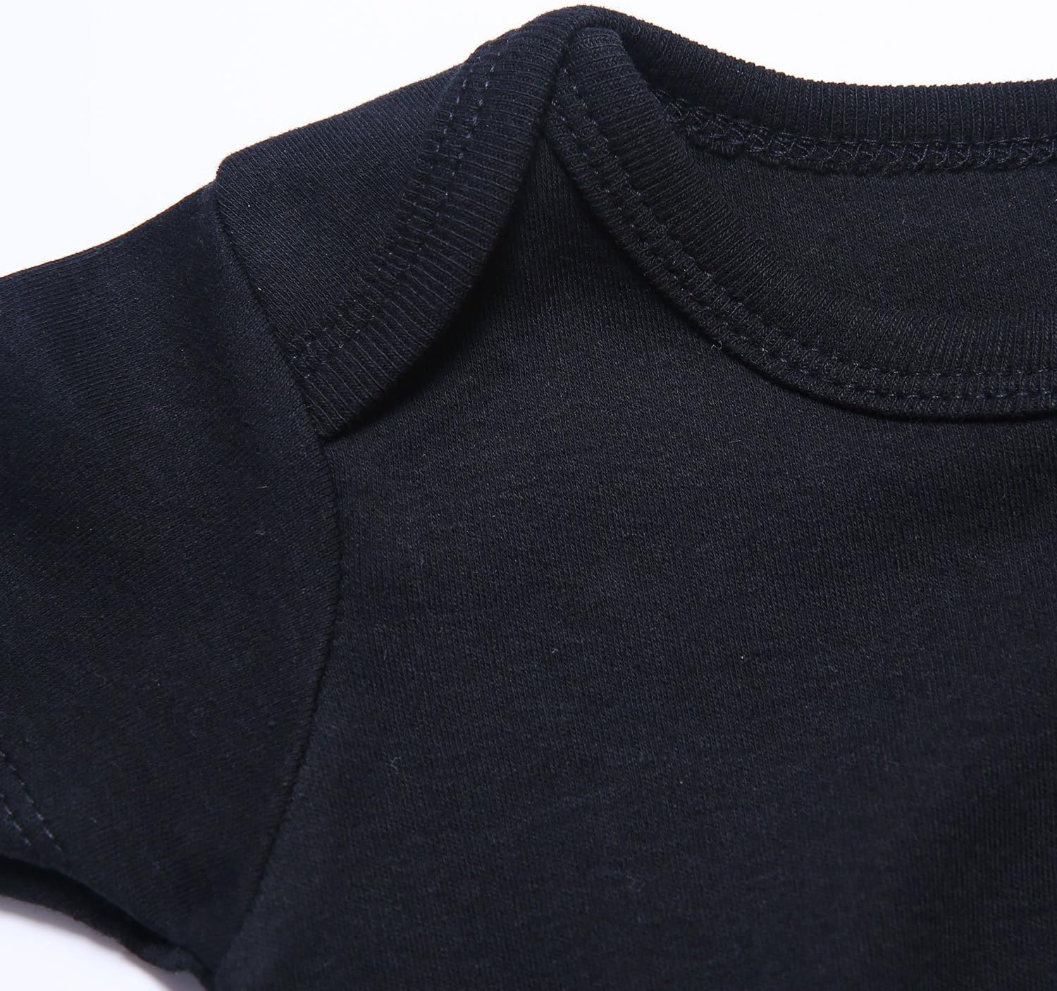 DEFAHN Funny Twins Baby Bodysuits Clothes Boys Girls Short Sleeve Outfits image number 1