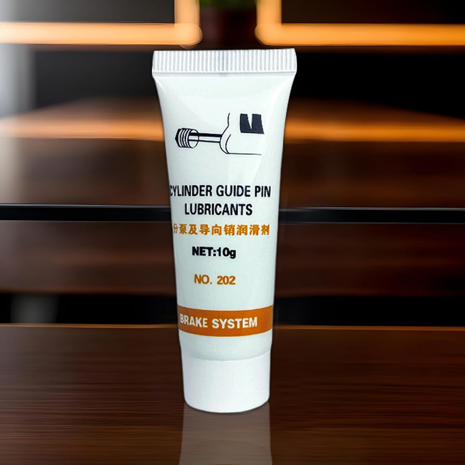 Brake Pad Grease,10G Brake Pad Lubricant | Low-Friction Heat-Resistant Lubrication for Lawn Mower Tractor Boat Truck RV Trailer Bike Trimmer image number 2