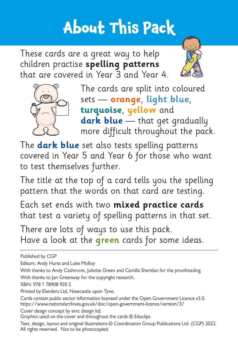 Spelling Flashcards for Ages 7-9 image number 1