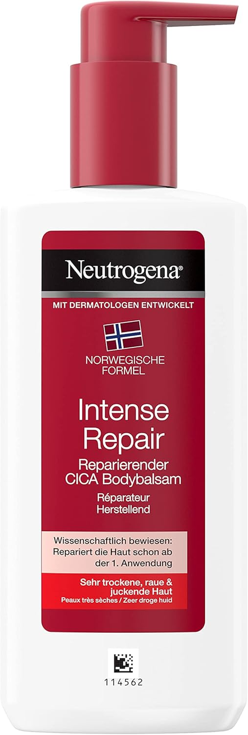 Neutrogena Intense Repair CICA Body Balm Repair Care 250 Ml image number 1