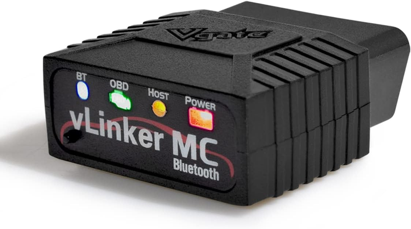 TONWON Vlinker MC OBDII Bluetooth OBD2 Diagnostic Scanner for Android & Windows (Bluetooth 3.0) image number 1