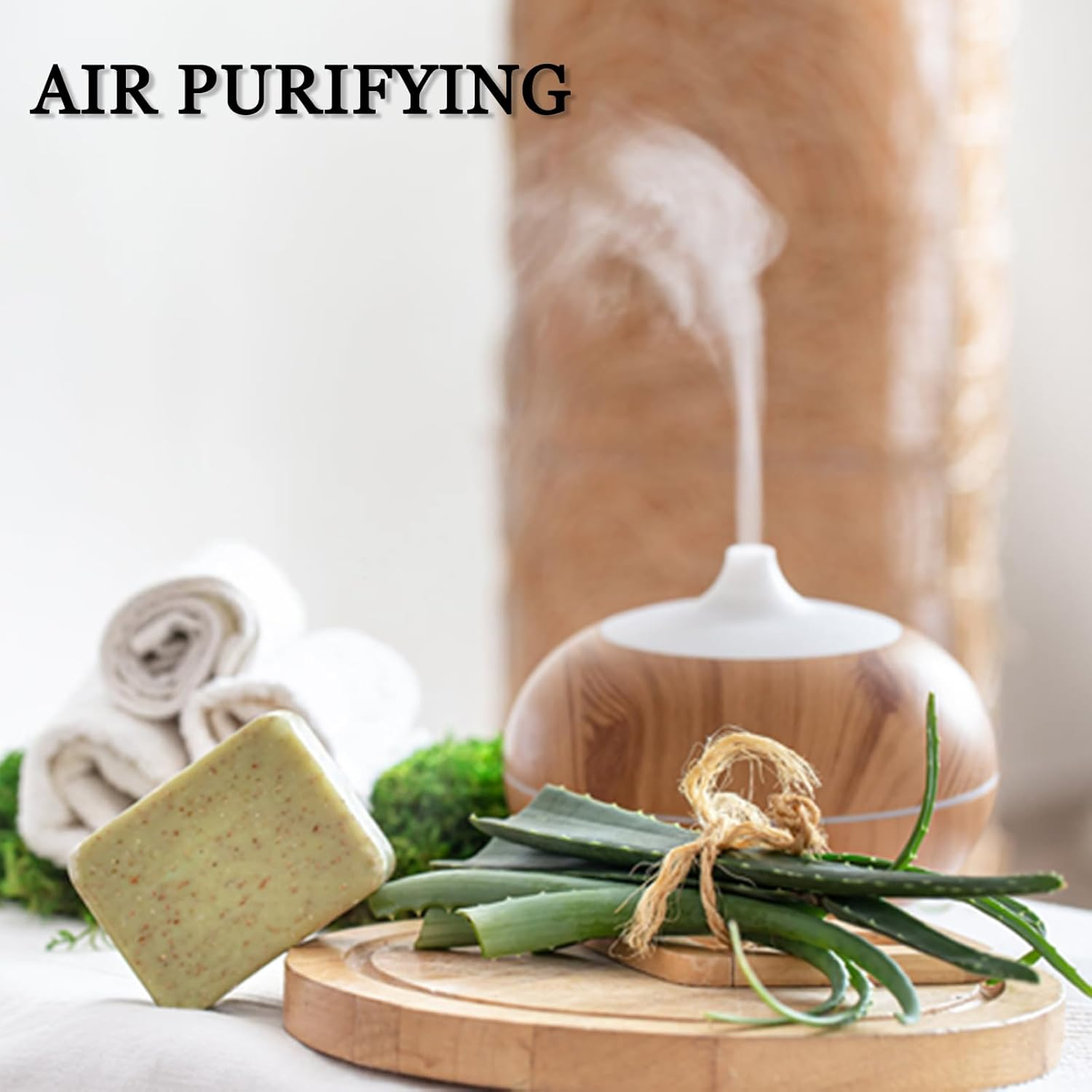 EUQEE Fragrance Oils Gift Set Premium Woody Scented Oil - Forest Pine, Warm Rustic Woods, Bamboo & Teak, Cedarwood, Leather, Sweet Tobacc, for Diffuser, Soap Making, Candle (6X10Ml)