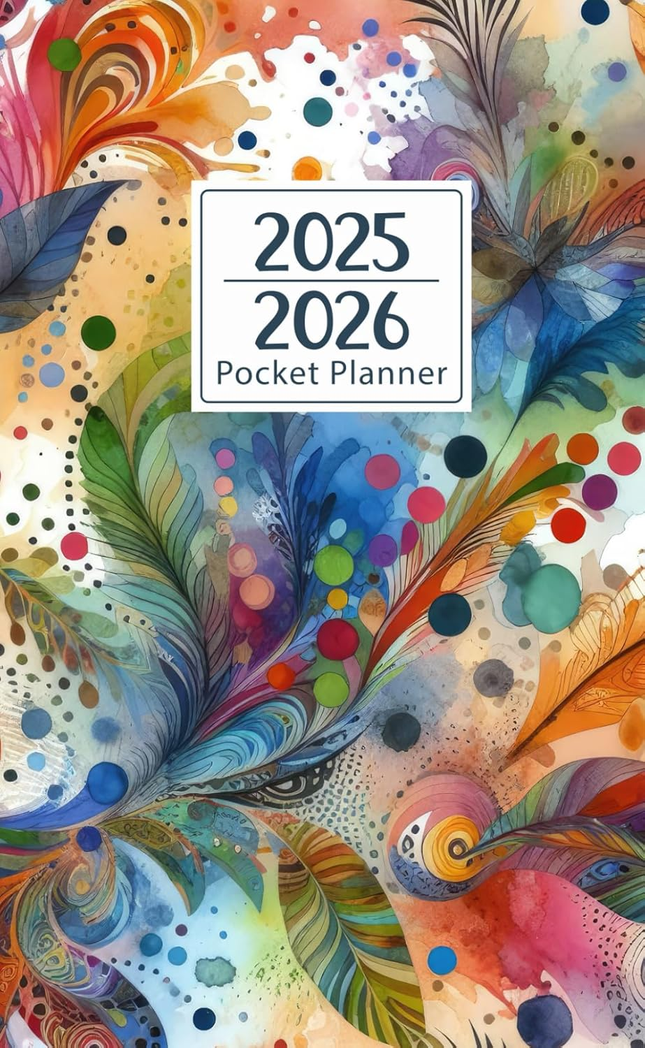 2025-2026 Pocket Planner: 2 Year Pocket Calendar January 2025 to December 2026