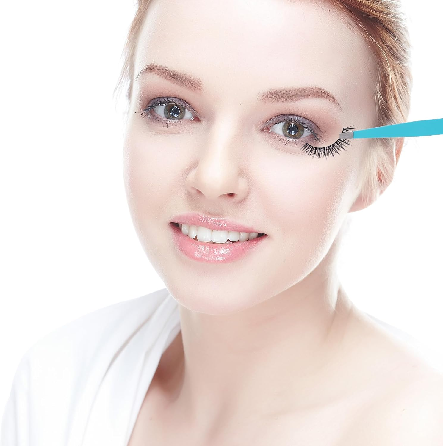 Qianyu Mini Portable Eyebrow Tweezers Set Professional Stainless Steel Outdoor Travel Tweezers Slant Tip and Pointed Precision Eyebrows Tweezers Very Precision for Facial Hair Removal image number 3