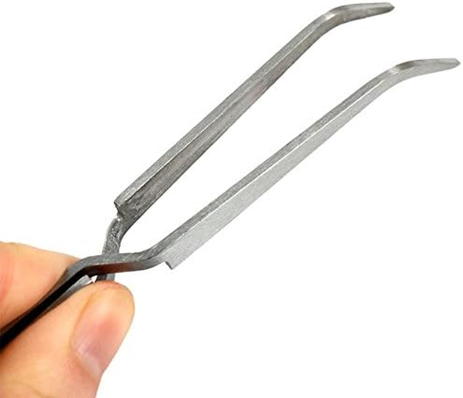 Yimart 1Pcs Nail Professional Tools Multi-Function Nail Art Rhinestones Decoration Picking Clip Nipper Stainless Steel Tweezers image number 4