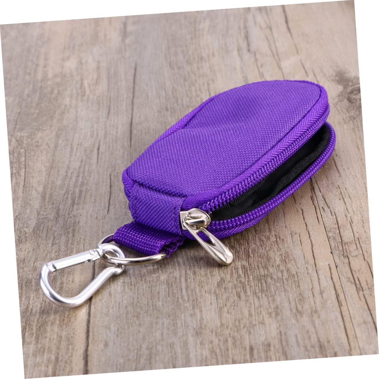 TOVINANNA Portable Key Case for Essential Oils 10-Slot 2Ml Bottle Holder Travel Oil Cases Handle Purple Compact Storage Bag - Pink image number 2