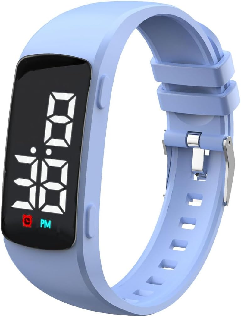 8 Alarm Silent Vibrating Alarm Watch Waterproof Medical Reminder Watch - with Timer and 8 Daily Alarms