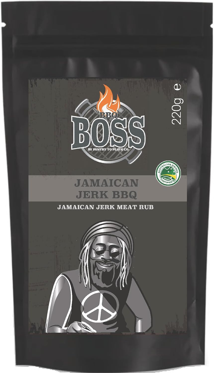 BBQ BOSS Jamaican Jerk Meat Rub Pouch image number 2
