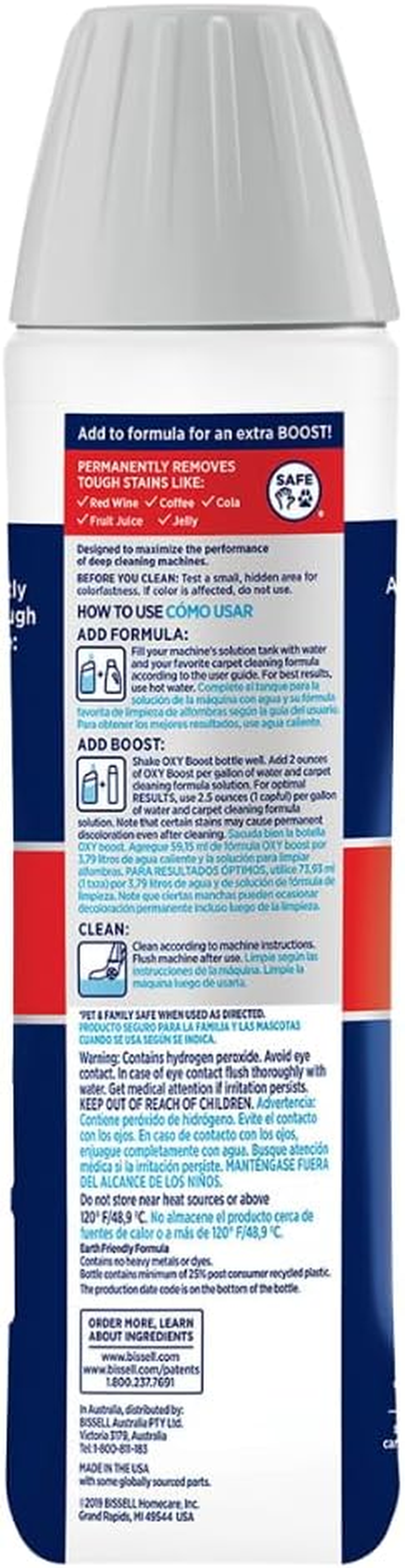 BISSELL Oxy Boost Carpet Cleaning Formula Enhancer 14051 image number 3