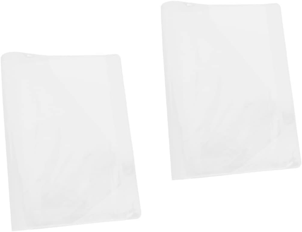 STOBOK Book Protection Sleeve A5 Book Cover for Students Textbook Film Reusable Planner Cover