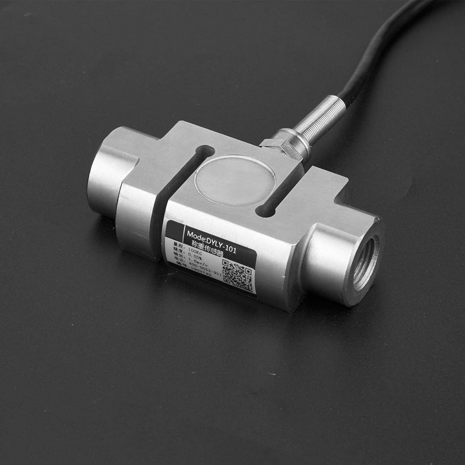 S-Type Tension Sensor, Load Cell Weight Sensor Load Cell 0~100Kg Load Cell, Long-Term Stability Simple Installation for Material Testing Machines Hopper Scales image number 1