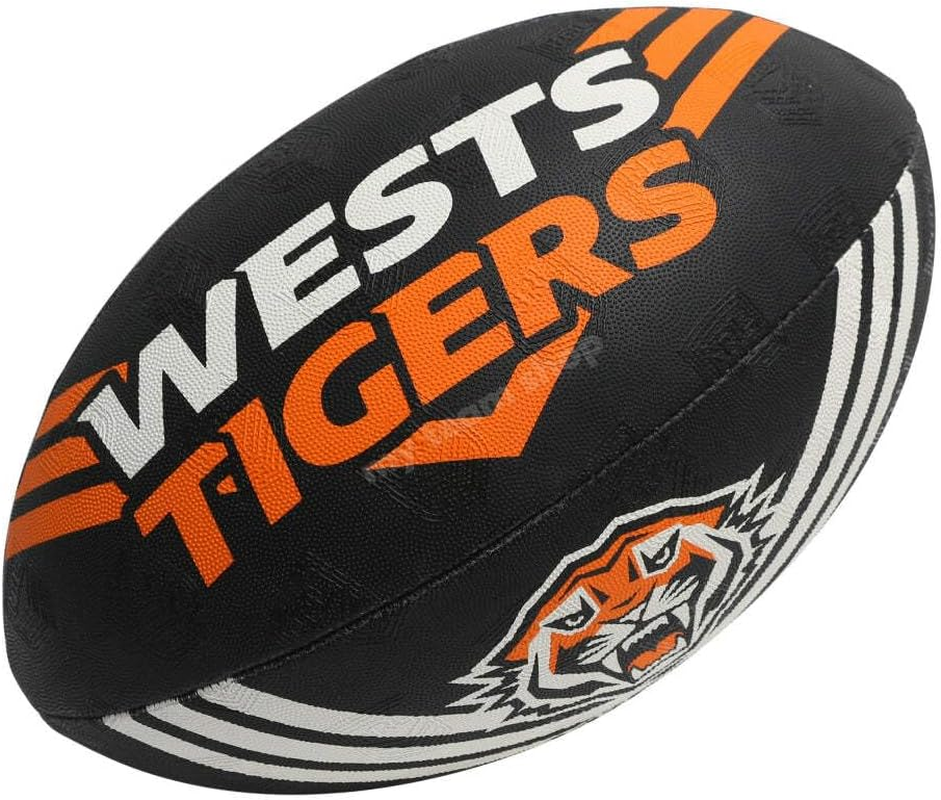 Steeden West Tigers - Size 5 - NRL Supporter Football