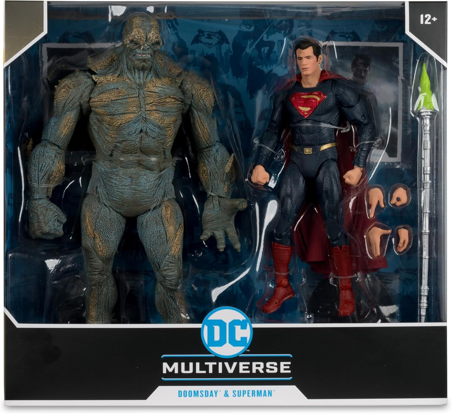 Dc Multiverse 7In with Megafig 2Pk - Doomsday Vs Superman (Bvs) image number 1