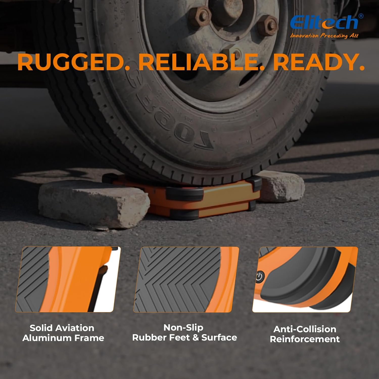 Elitech LMC-210 Wireless Refrigerant Electronic Charging Weight Recovery Scale for HVAC A/C Remote 220 Lbs/100 Kgs image number 2