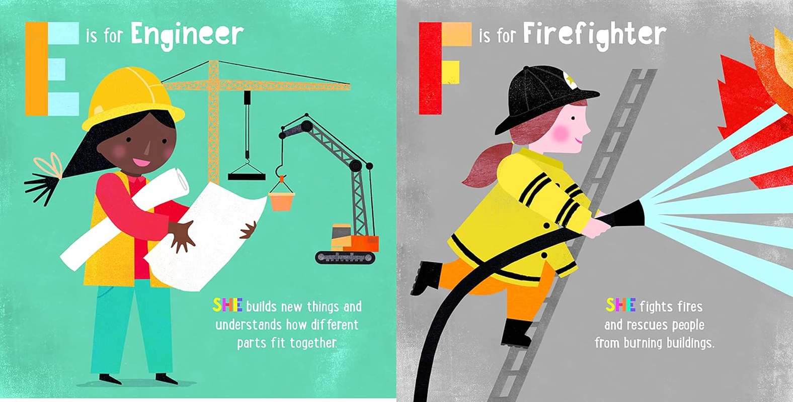 ABC What Can She Be? (ABC for Me): Girls Can Be Anything They Want to Be, from a to Z: 5 image number 3