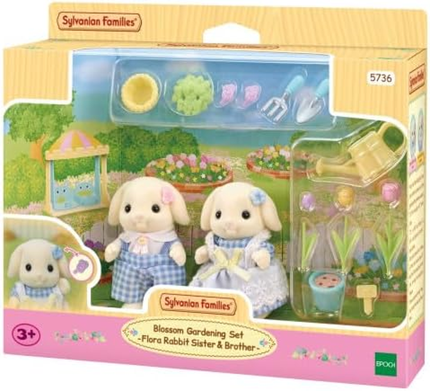 Sylvanian Families - Blossom Gardening Set - Flora Rabbit Sister & image number 5
