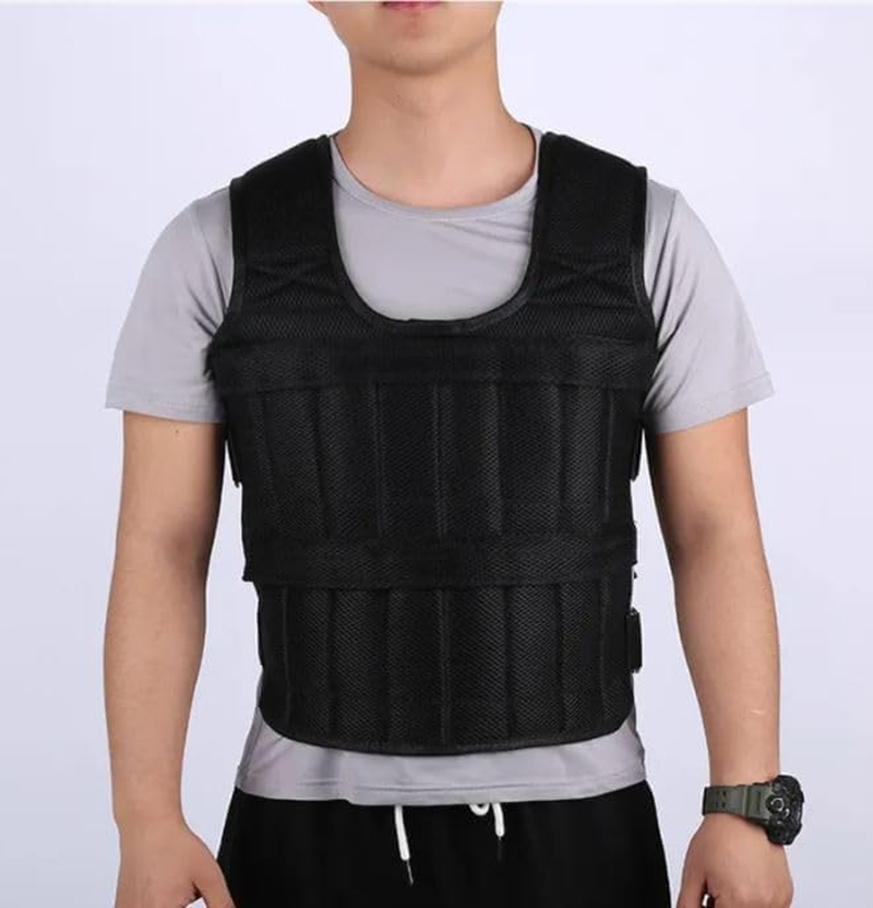 Hoplite Sports Adjustable Weighted Vest for Men & Women &ndash; Fitness Weighted Vest for Running Crossfit Strength Training & Cardio &ndash; Breathable Weighted Vest for Exercise &ndash; No Weights Included image number 1