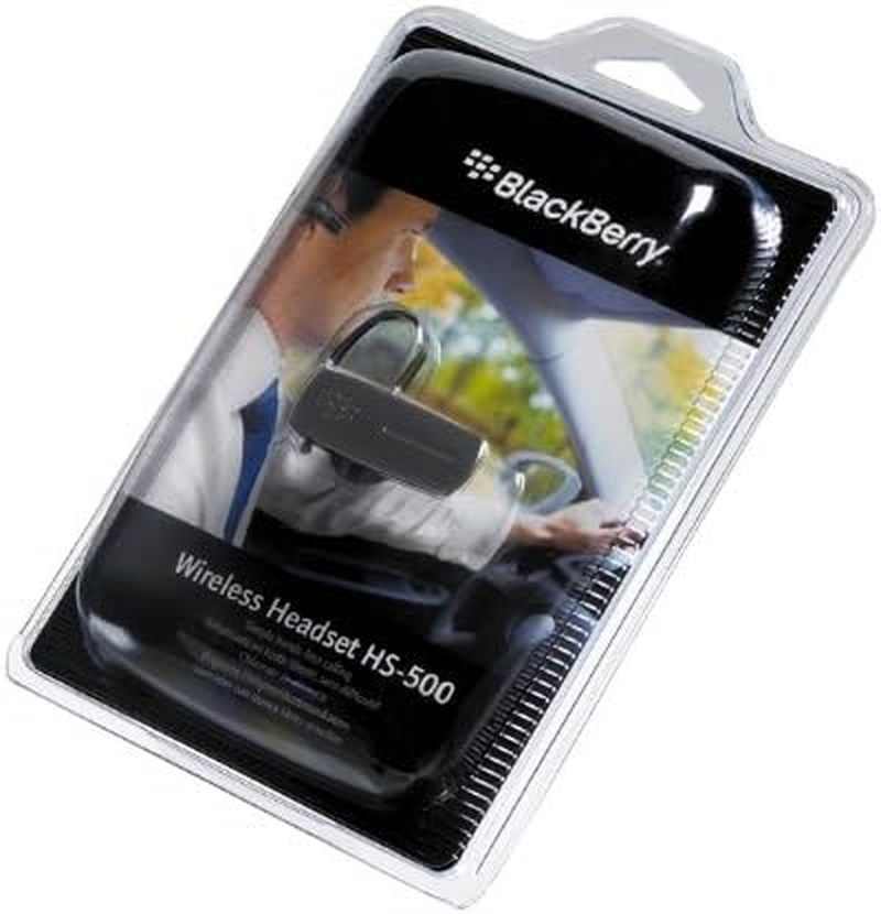 Blackberry HS-500 Wireless Bluetooth Headset Black image number 3
