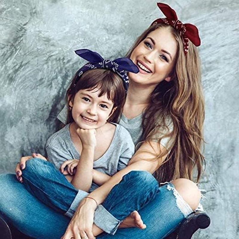 12Pcs Bandanas with Original Paisley Pattern Colour of Choice Headwear/Hair image number 5