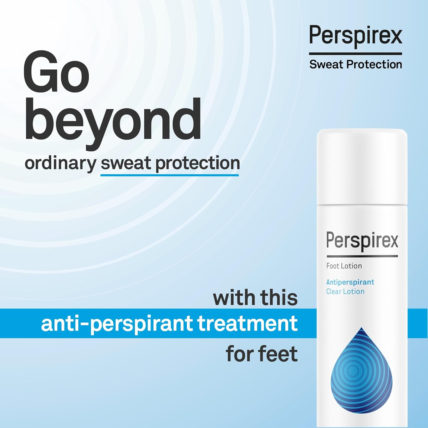 Perspirex Antiperspirant Hand & Foot Lotion, 100 Ml image number 1