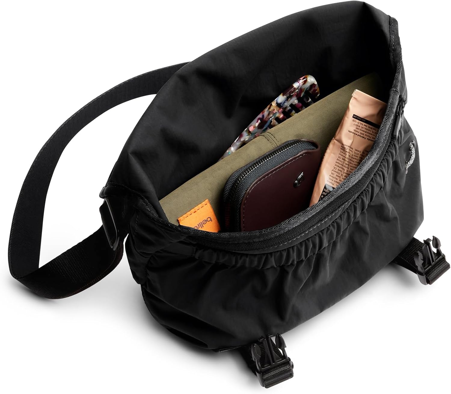 Bellroy Cinch Mini Messenger (6 Liter Lightweight, Compact Shoulder Bag, Water-Resistant Fabric, Effortless Organization) image number 4