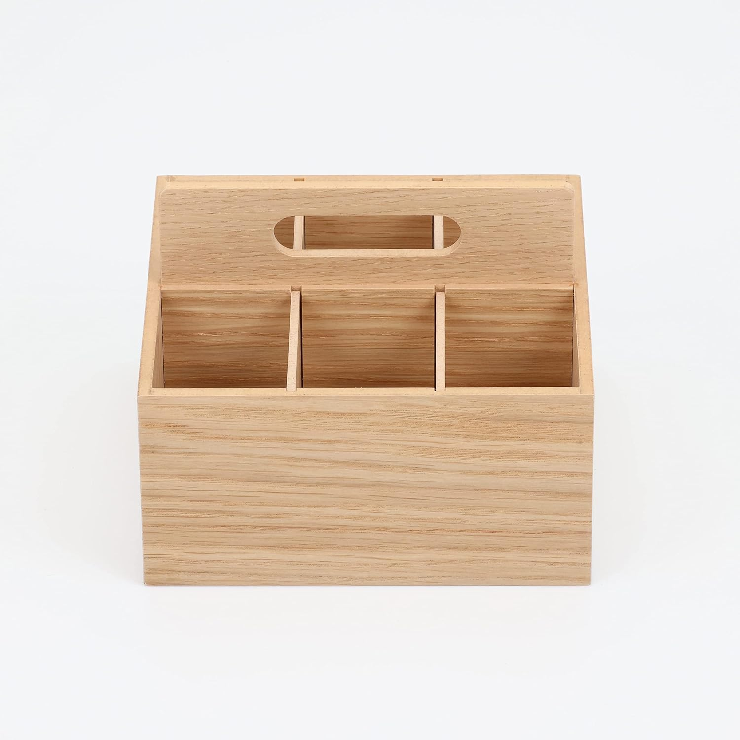 MUJI 44310236 Wooden Tool Box, Approx. Width 6.6 X Depth 6.6 X Height 5.0 Inches (16.8 X 16.8 X 12.6 Cm) image number 2