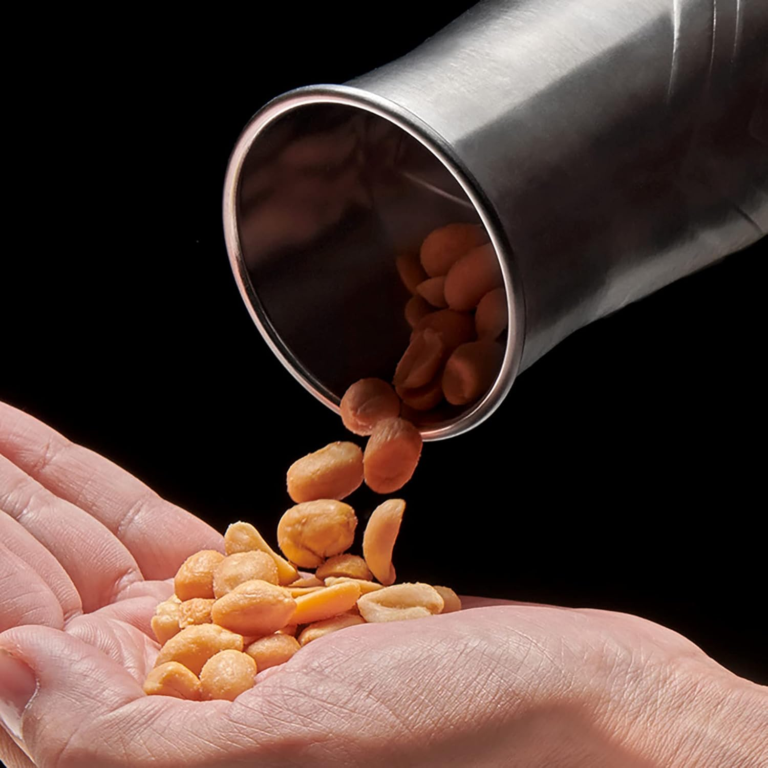 LURCH 240796 Snack Dispenser Stainless Steel with Plastic Lid for Nuts and Sweets image number 4