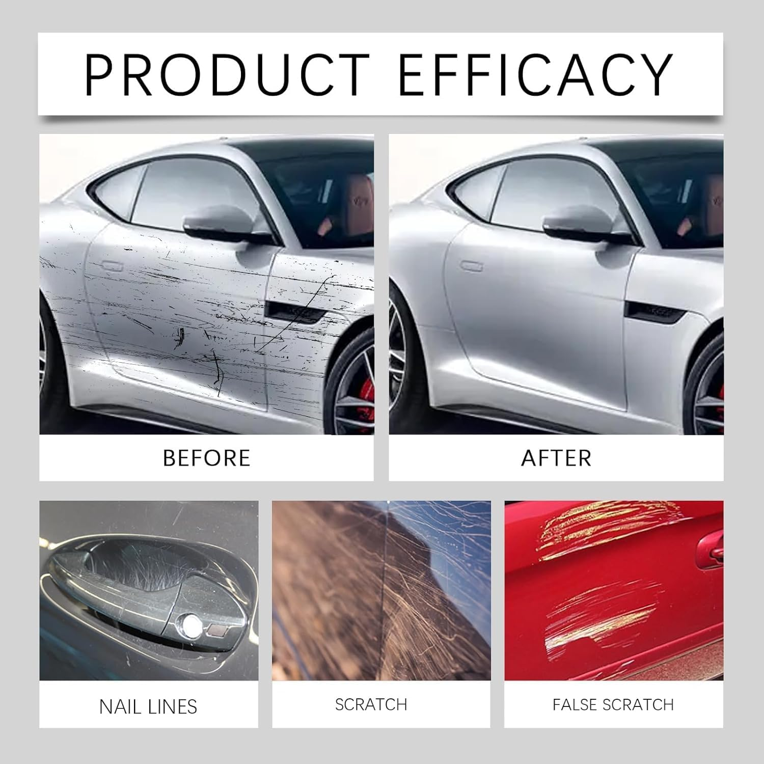 All Cars Magic Pen, Magic Car Scratch Removal Pen, Quick Fix for Scratches and Paint Damage, Easy to Use, Fits All Car Color (2) image number 6