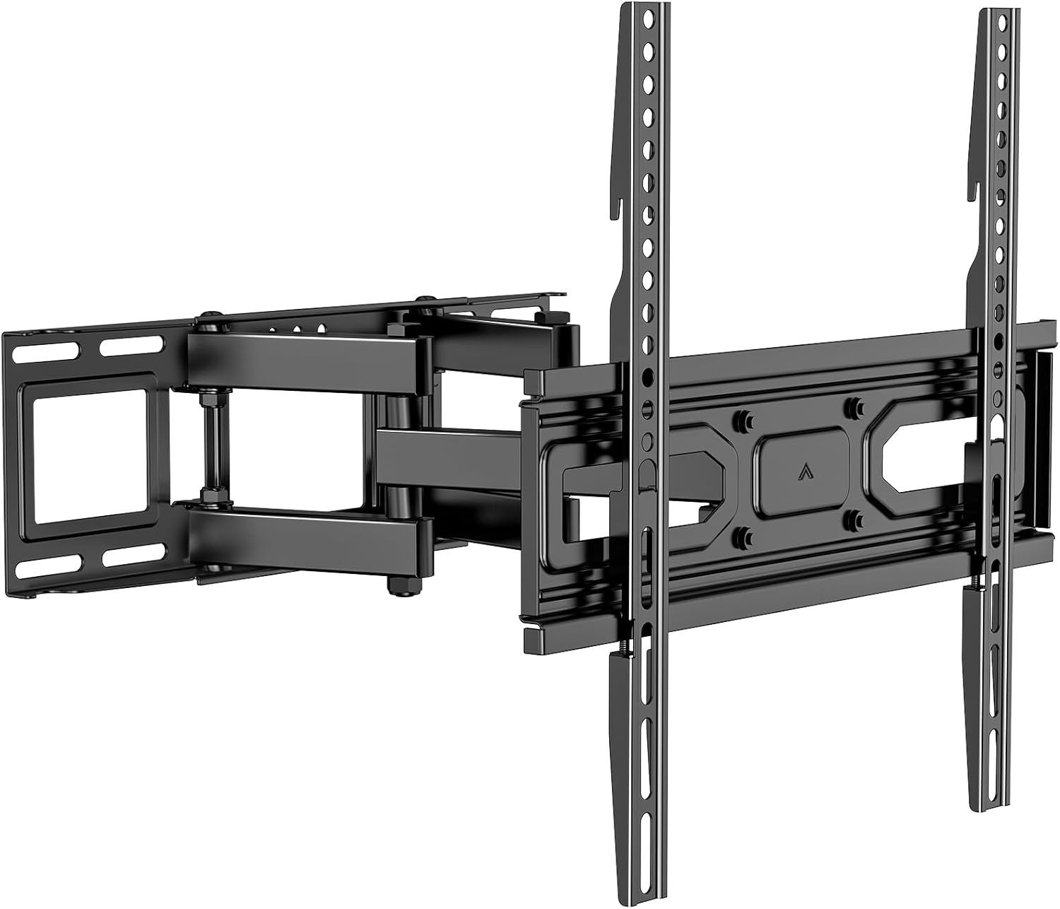 WALI TV Wall Mount for Most 32-70 Inch Flat Curved TV, Full Motion Articulating Arm TV Bracket for LED, LCD, OLED Screen Tvs up to 88Lbs, VESA 400X400Mm (FTM-2), Black image number 2