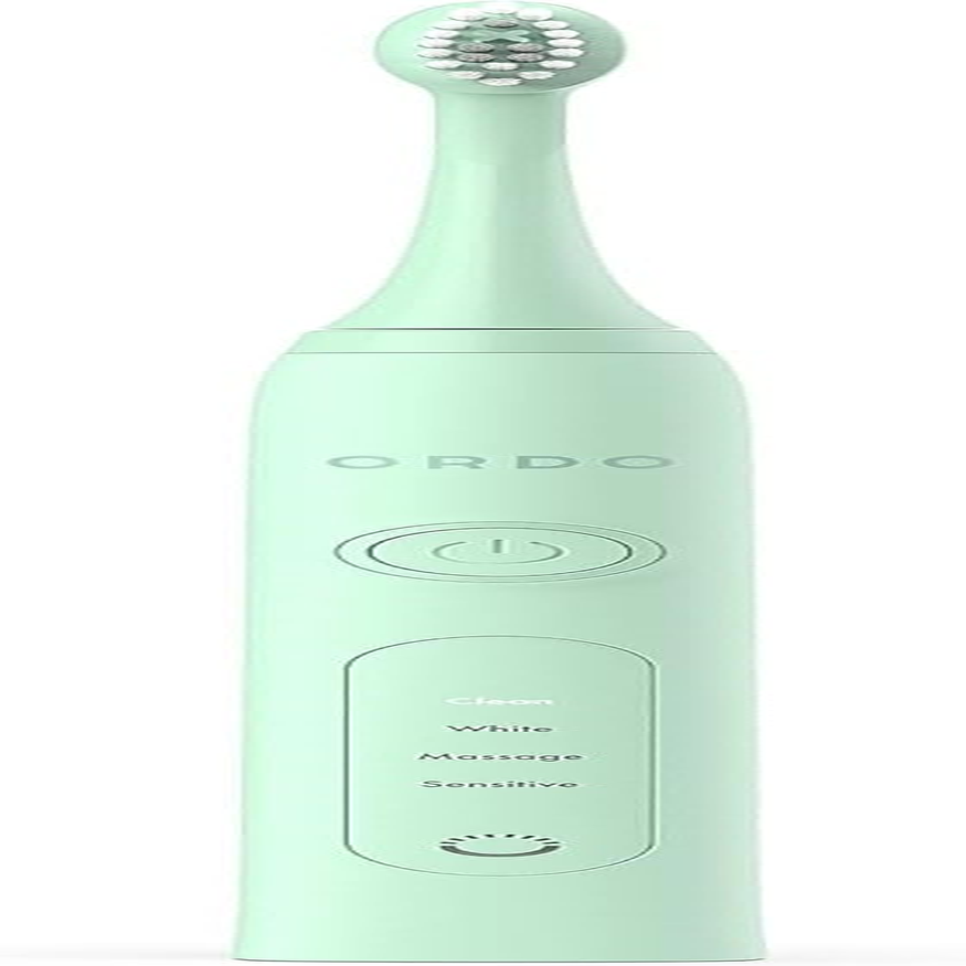 Ordo Sonic+ Smart Tech Electric Toothbrush with 4 Cleaning Modes, Fast Rechargeable Battery and Silicone Polishing Element, USB Charger for Adults, Mint Green - Charcoal Grey image number 2