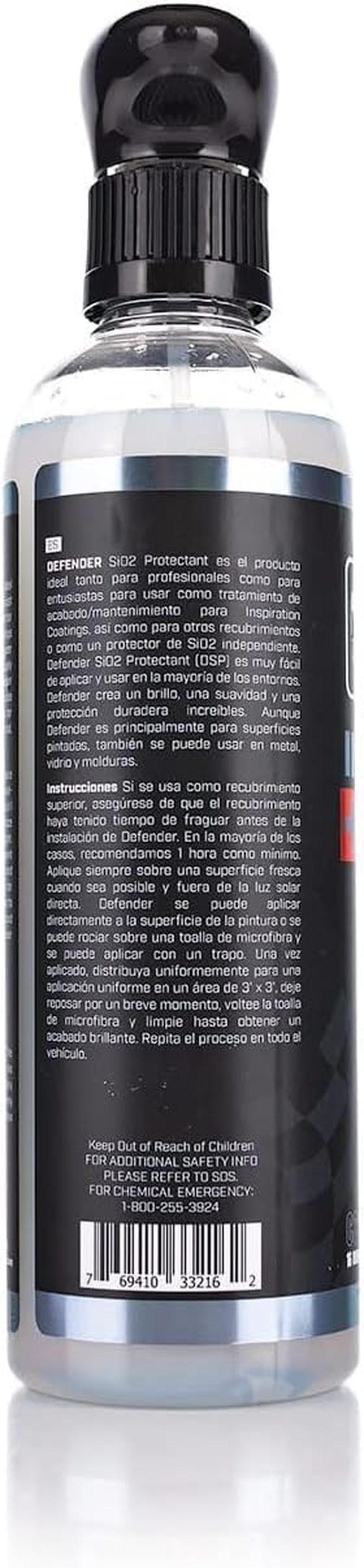 P & S PROFESSIONAL DETAIL PRODUCTS Defender Sio2 Protectant - Coating Topper & Maintanence Treatment, Easy to Apply, Durable Protection (1 Pint)