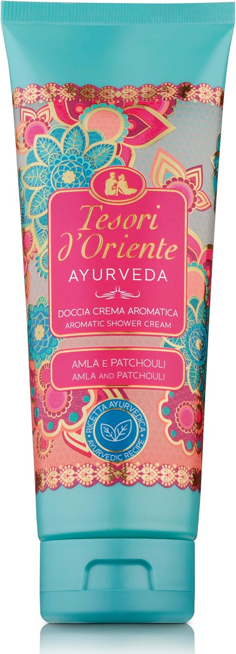 Tesori D'Oriente - Ayurveda Shower Cream with Notes of Amla and Patchouli, Gently Cleanses the Skin and Gives Radiance and Softness, 250 Ml image number 2