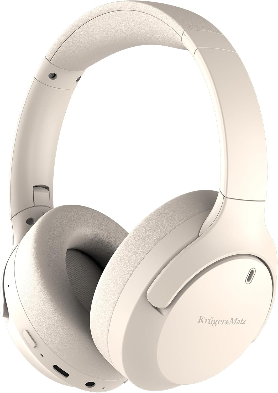 Kr&uuml;ger&Matz Wireless Earbuds Street 4 Built-In Microphone ANC Function Bluetooth 5.4 Beige image number 4