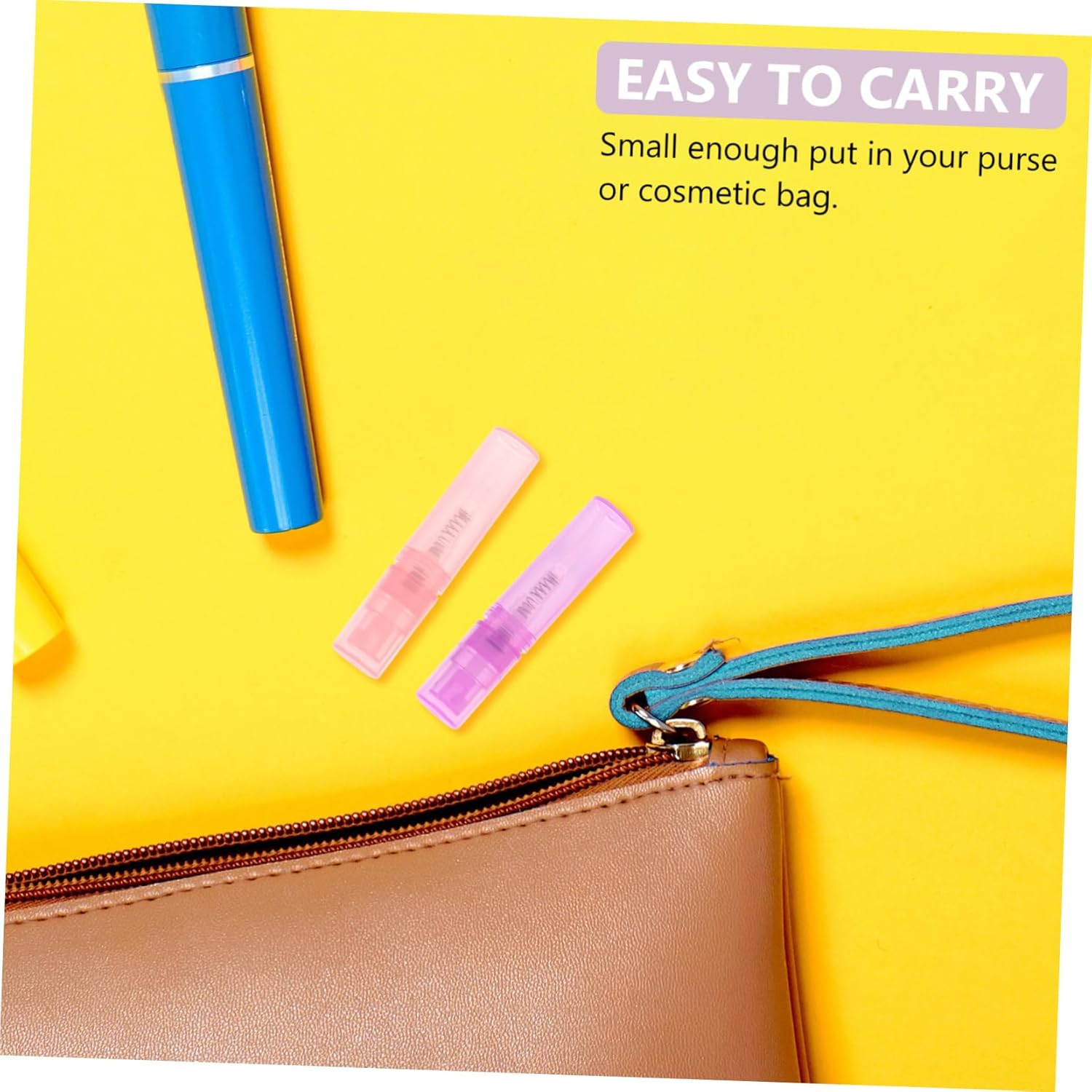 HONMEET 15 Pack Mini Spray Bottles 2Ml Sample Bottles Travel-Friendly Perfume Bottles Reusable Spray Containers for Makeup Perfume Easy Refill Clean Random Color image number 6