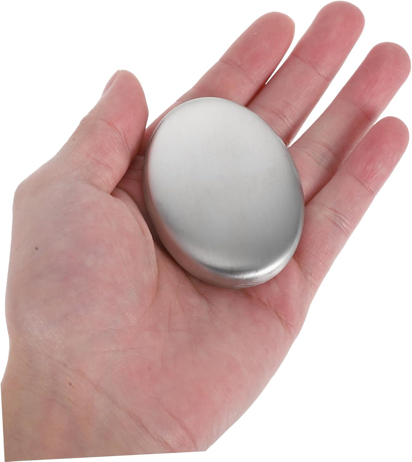Alipis Metal Odor Absorber Soap Stainless Steel Soap Bar Dual Use Hand Cleaning Odor Removing Dishwasher Safe Safe For