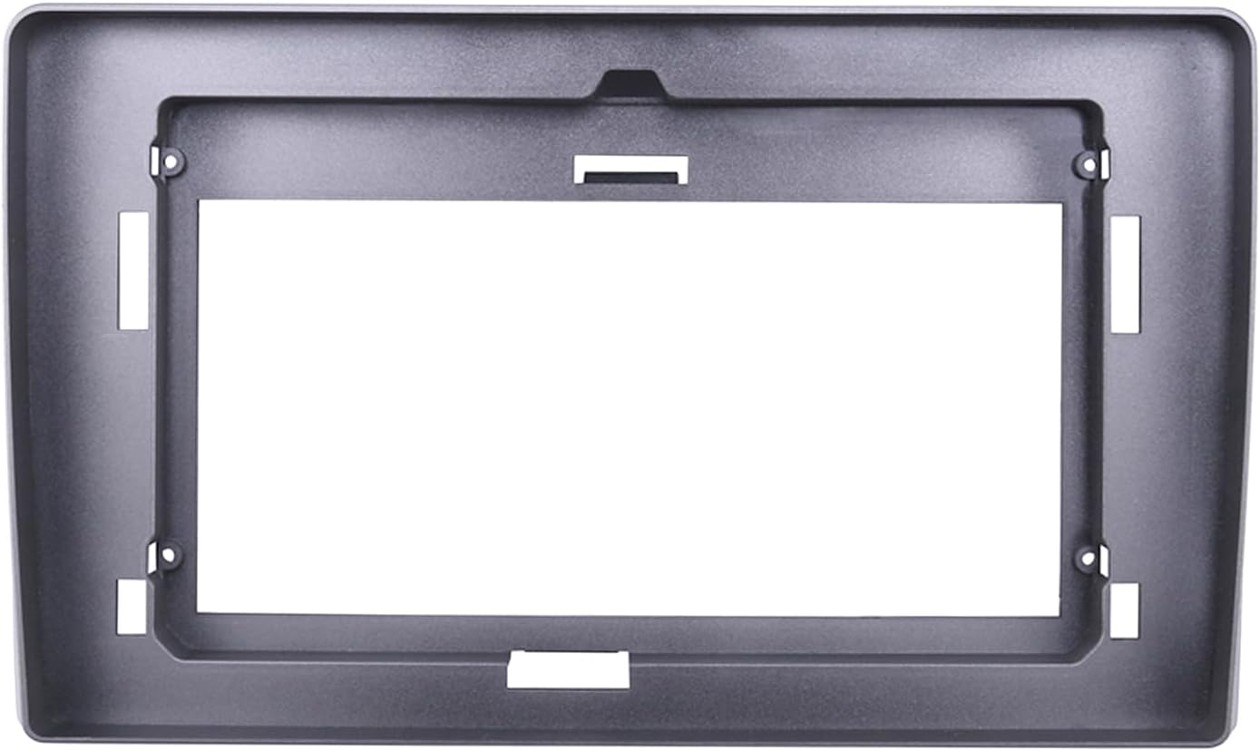 Yuyue Electronic Car Fascia Replacement Compatible with Toyota Hiace 2010-2018 Video Panel Player 10.1 Inch 2 Din Frame Dashboard Mount Kit image number 3