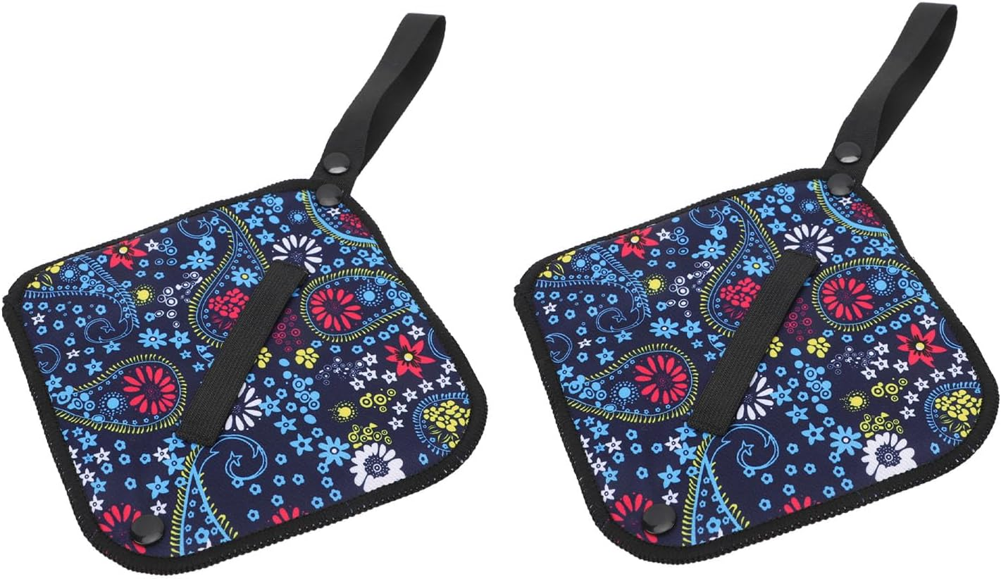 Women Pee Cloth, Lightweight Reusable Hiking Pee Cloth Washable 2Pcs Skin Friendly for Running for Travel (Type 2) image number 4