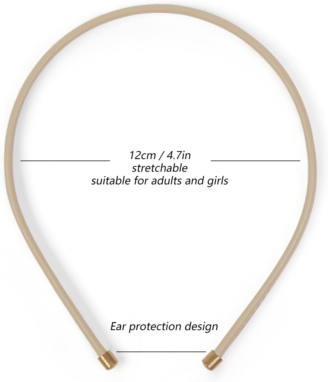 WOVOWOVO 5Pcs Thin Leather Headbands for Women Fashion Hair Bands for Women'S Hair Non Slip Black Brown Skinny Headbands Cute Accessories for Women image number 4